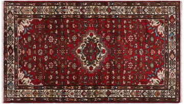 handmade Traditional Kashan Red Ivory Hand Knotted RUNNER 100% Wool and Silk area rug 3x7